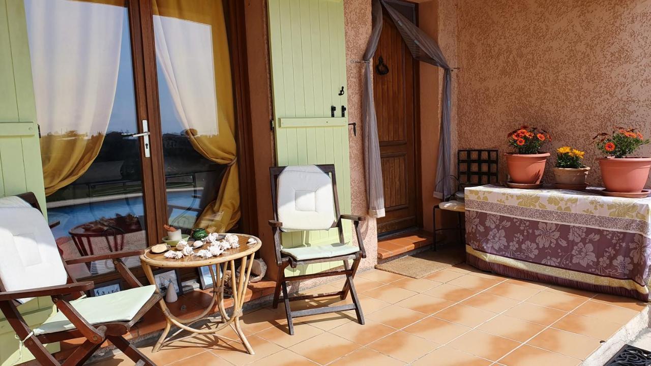 Studio-Mezzanine Dans Villa Cagnes-sur-Mer Kültér fotó