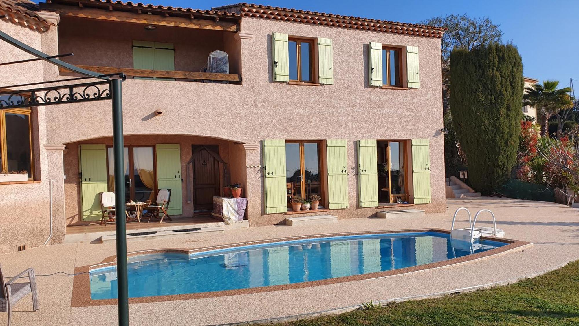 Studio-Mezzanine Dans Villa Cagnes-sur-Mer Kültér fotó
